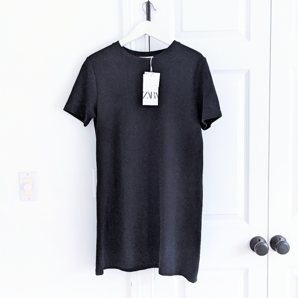 NWT Zara ribbed t-shirt dress
